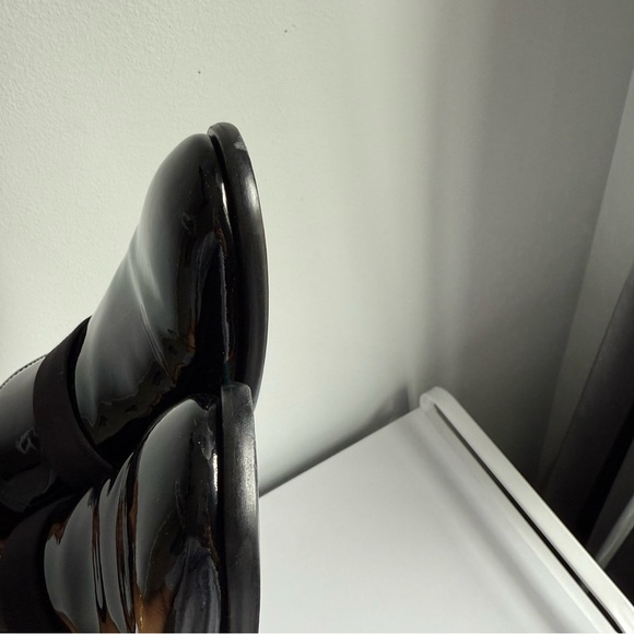 Salvatore Ferragamo Black Patent Leather Loafers main image 4